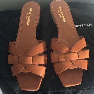 Saint Laurent Tribute Sandals